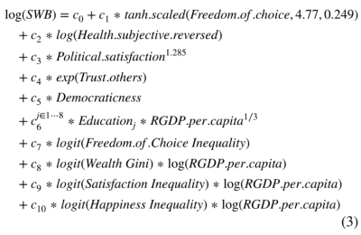 Scoring AI‐generated policy recommendations with Risk‐Adjusted Gain in Net Present Happiness
