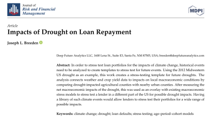 Impacts of Drought on Loan Repayment