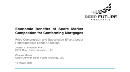 Economic Benefits of Score Market Competition